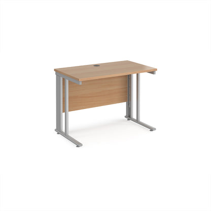 Maestro 25 cable managed 600mm deep desk - MCM610SB