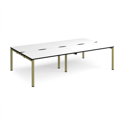 Adapt double back to back desks 1600mm deep - E2816-GN-WK