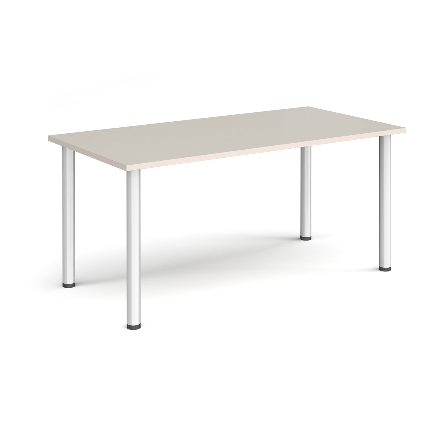 Rectangular radial leg meeting table - DRL1600-S-LG