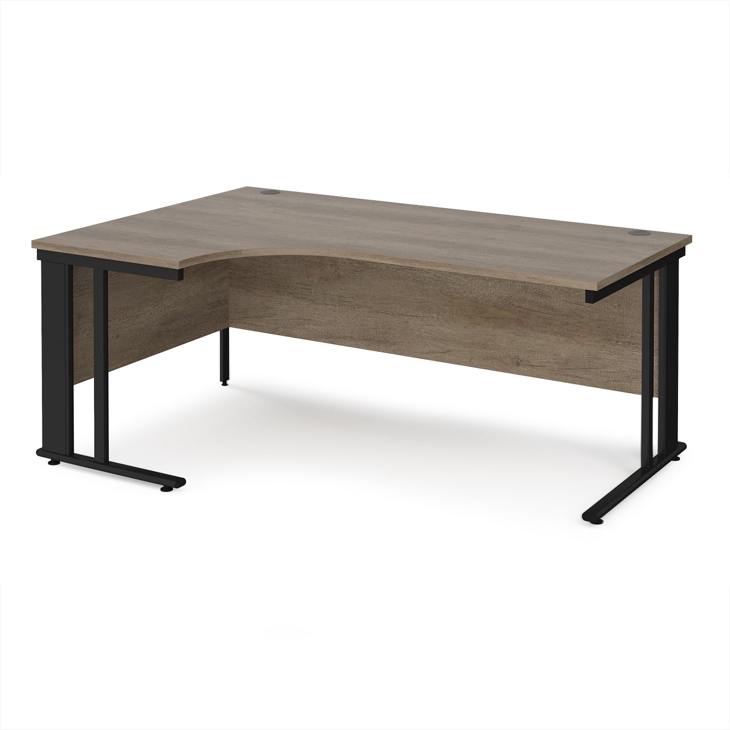 Maestro 25 cable managed left hand ergonomic desk - MCM18ELKNO