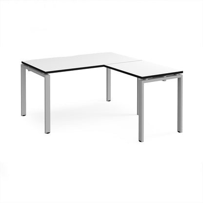 Adapt straight desk with return - ER1488-S-WK