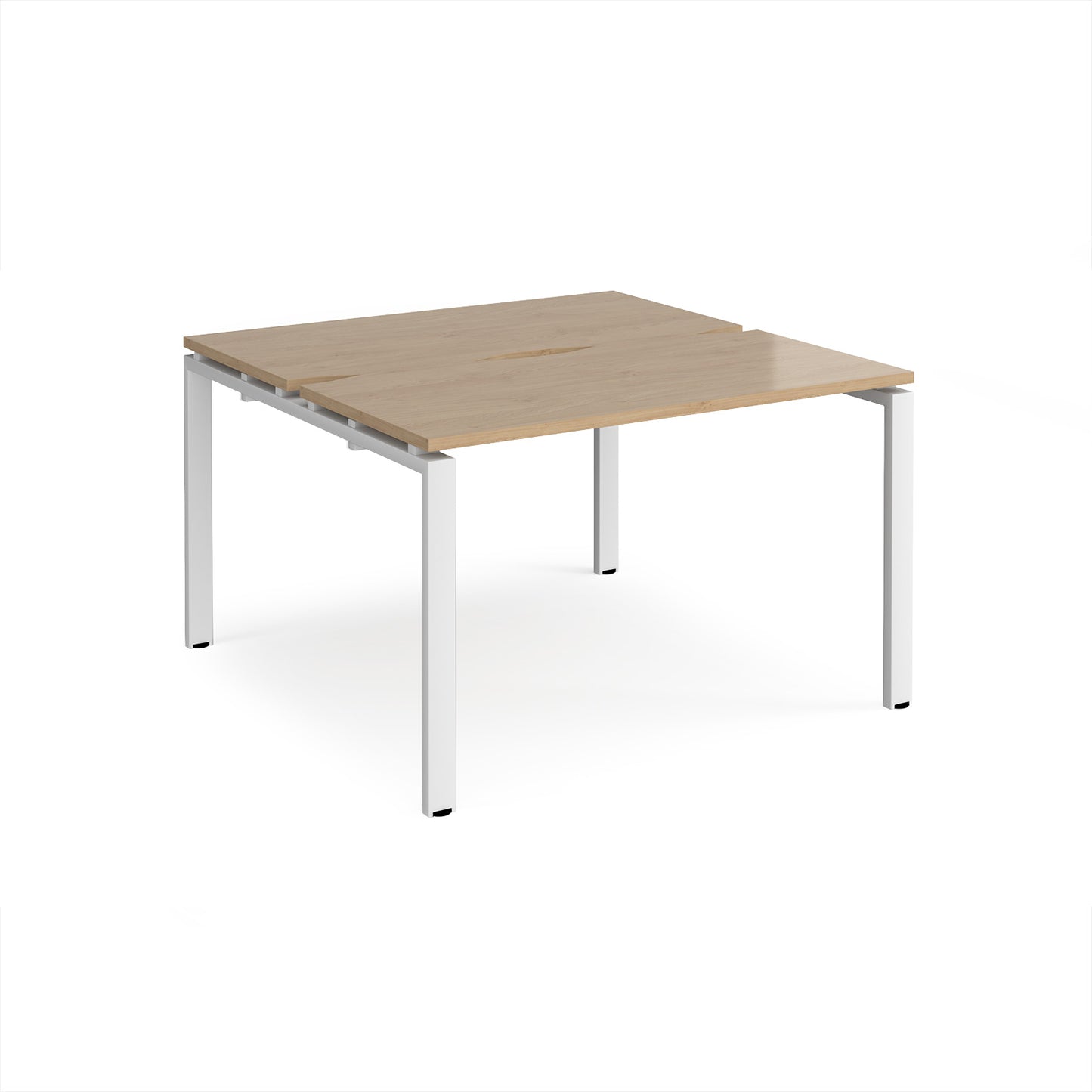 Adapt back to back desks 1200mm deep - E1212-WH-KO