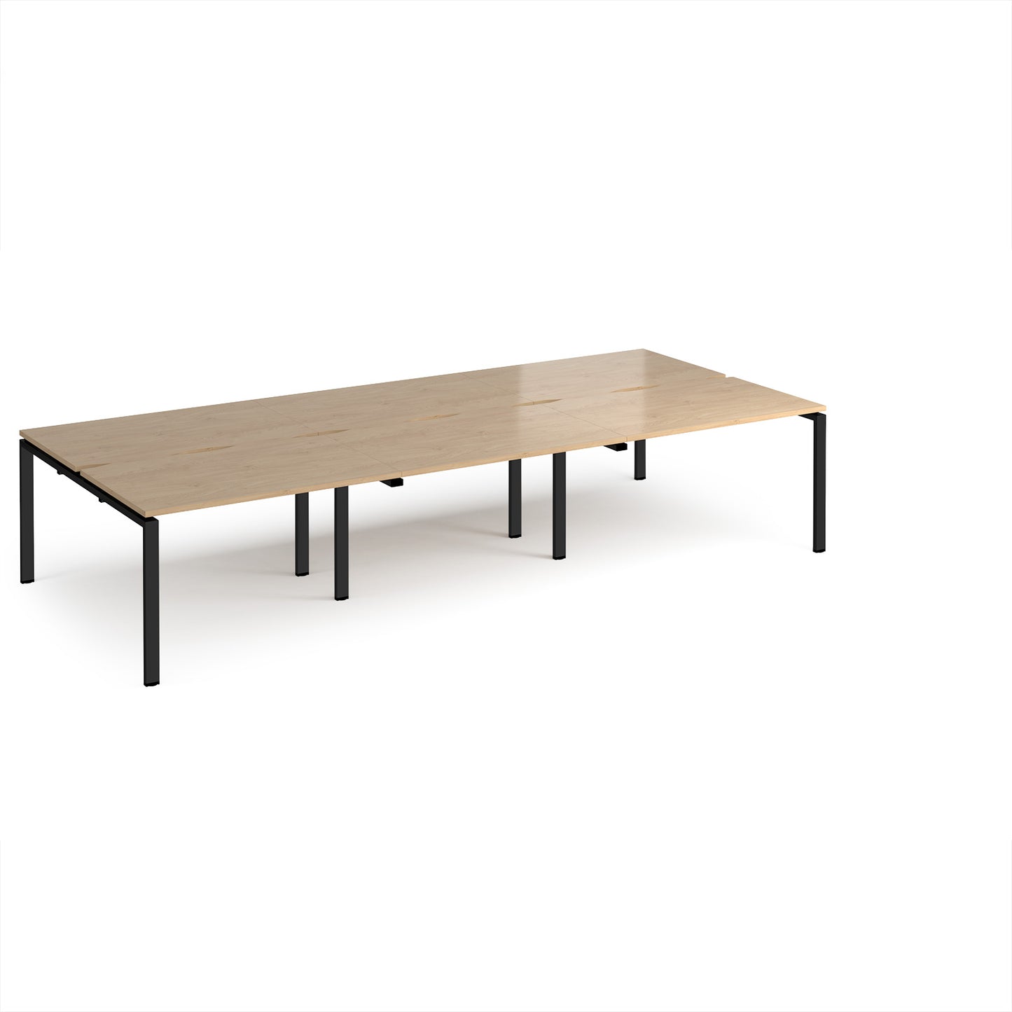 Adapt triple back to back desks 1600mm deep - E3616-K-KO