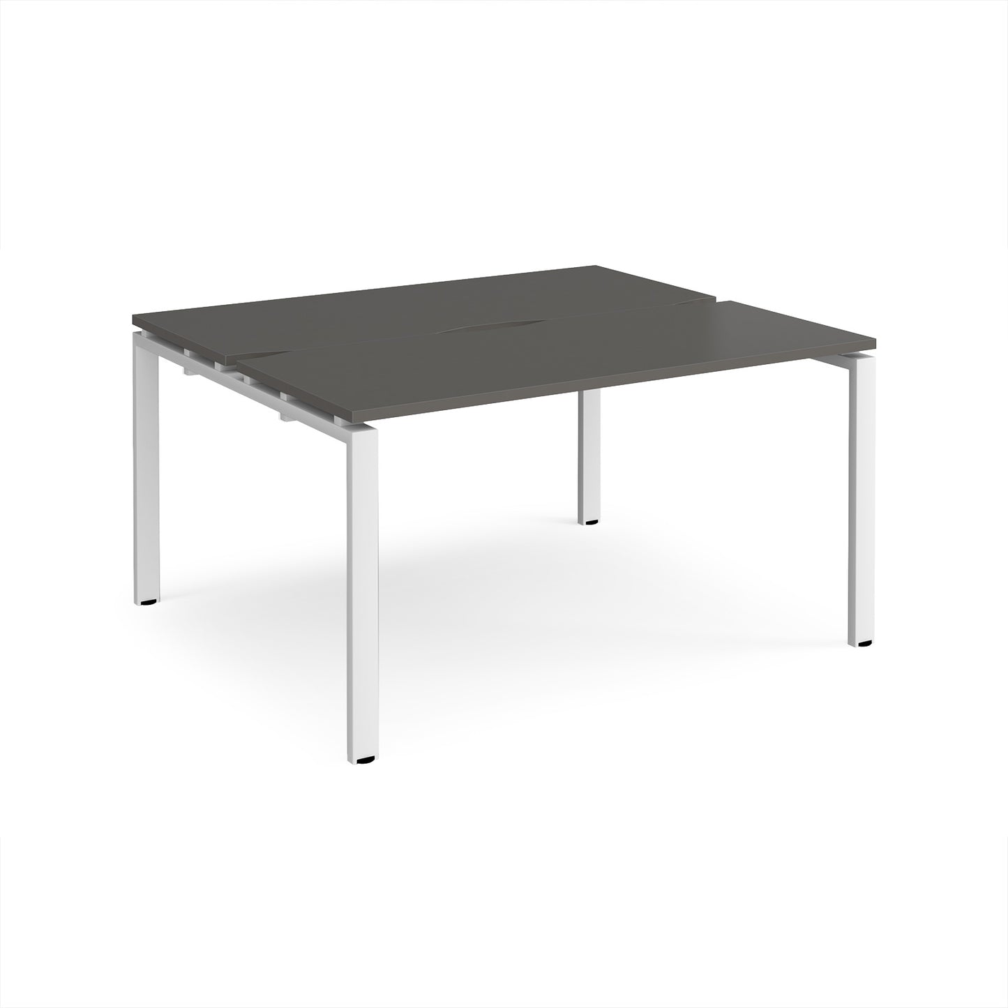 Adapt back to back desks 1200mm deep - E1412-WH-OG