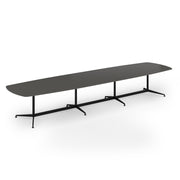 Loft triple barrel table