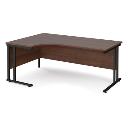Maestro 25 cantilever left hand ergonomic desk - MC18ELKW