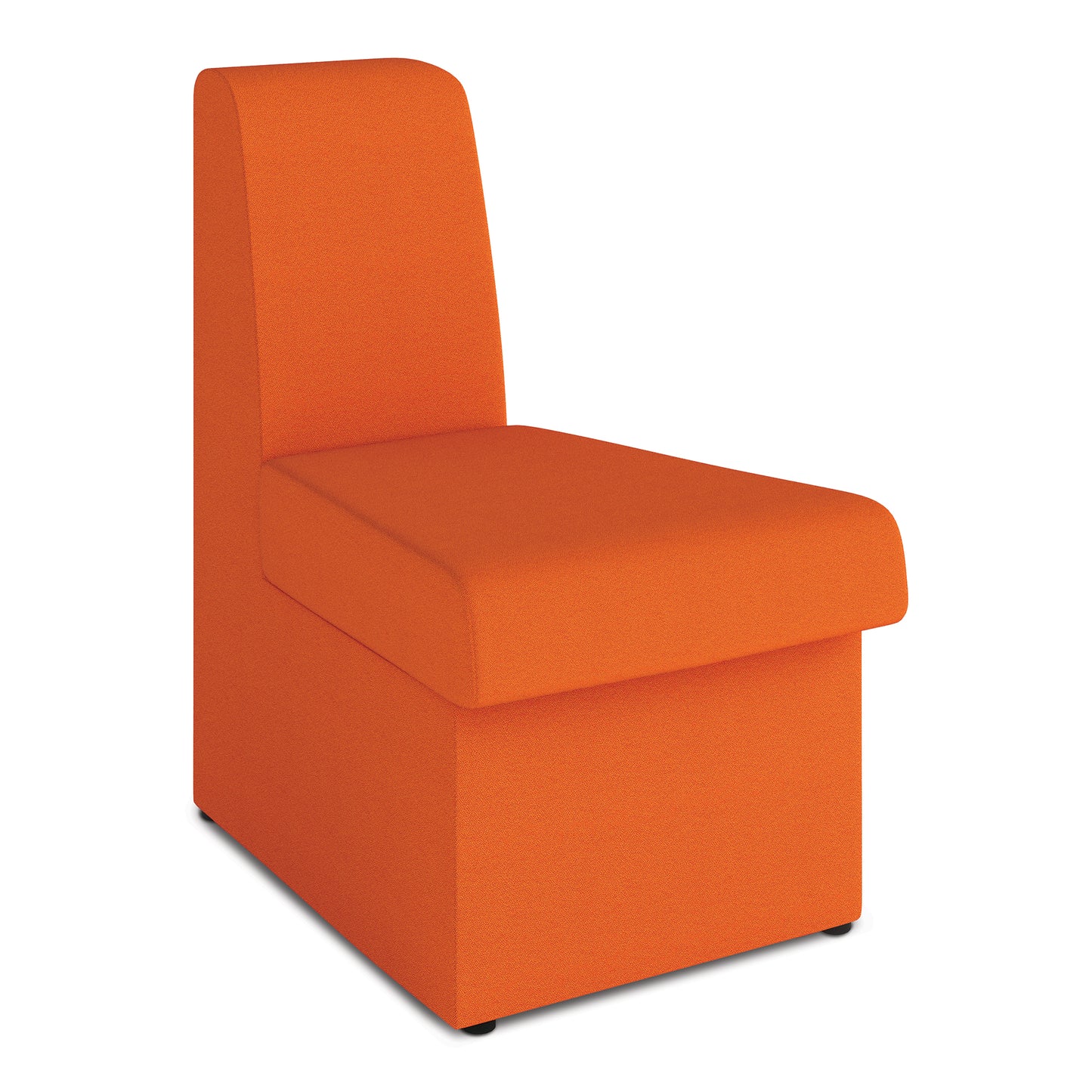 Contemporary Modular Fabric Low Back Sofa
