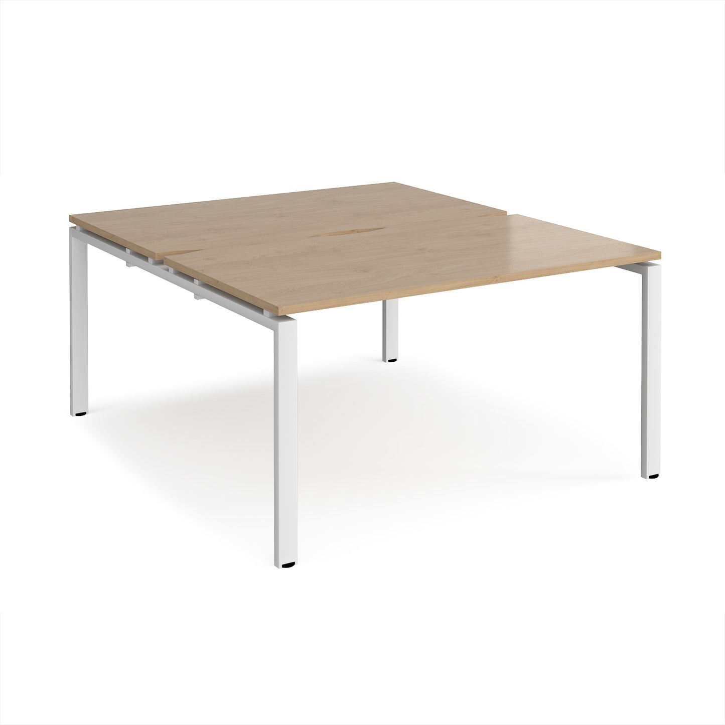 Adapt back to back desks 1600mm deep - E1416-WH-KO