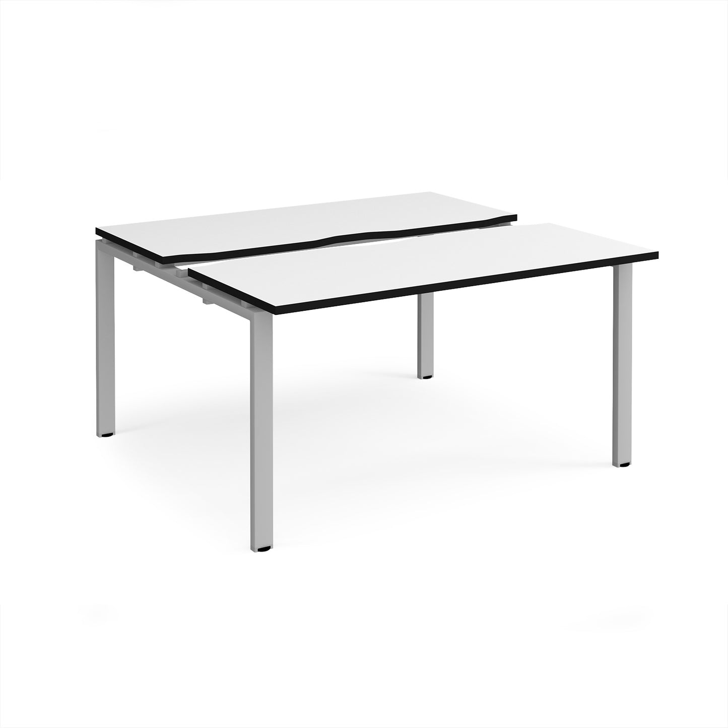 Adapt sliding top B2B desks 1200mm deep - STE1412-S-WK