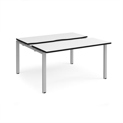 Adapt sliding top B2B desks 1200mm deep - STE1412-S-WK