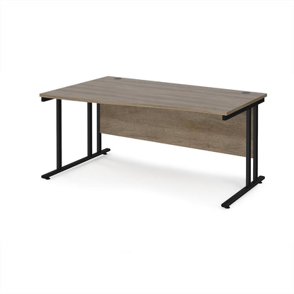 Maestro 25 cantilever left hand wave desk - MC16WLKNO