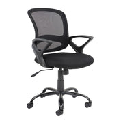 Tyler Mesh Back Operator Chair with Black Frame