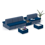 Alto modular reception seating with no arms