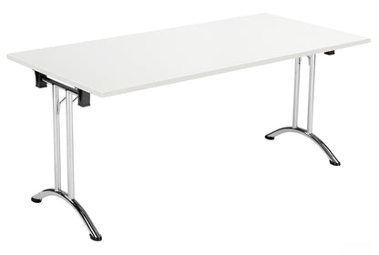 Aztec|Union|Folding Table (FSC)|Rectangular|1600x700|Chrome/White