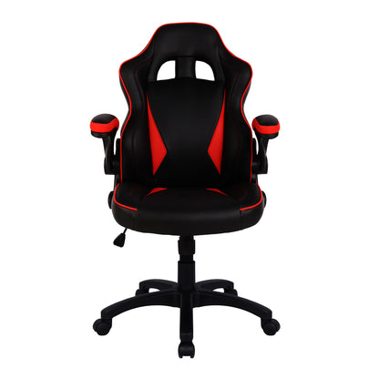 Predator Ergonomic Gaming Chair with Folding Arms and Lumbar Support