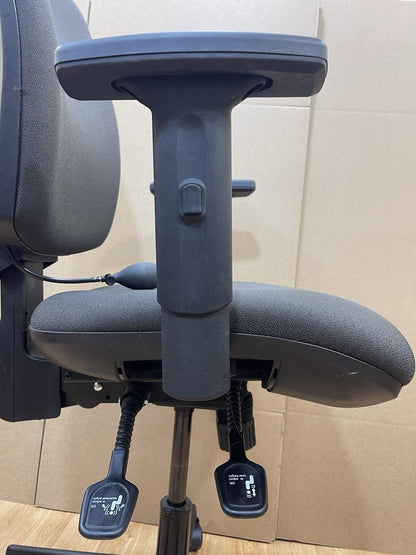 Highly Adjustable Operator Office Chair-Lumbar Support,see Description-DELIVERY
