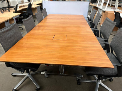 Meeting Table With 8 Wilkhahn Swivel Chairs -Can Deliver-Extra Chairs Available