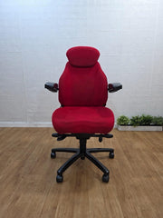 Kab Navigator Fabric Orthopaedic Chair Red Rrp 719 UK Delivery