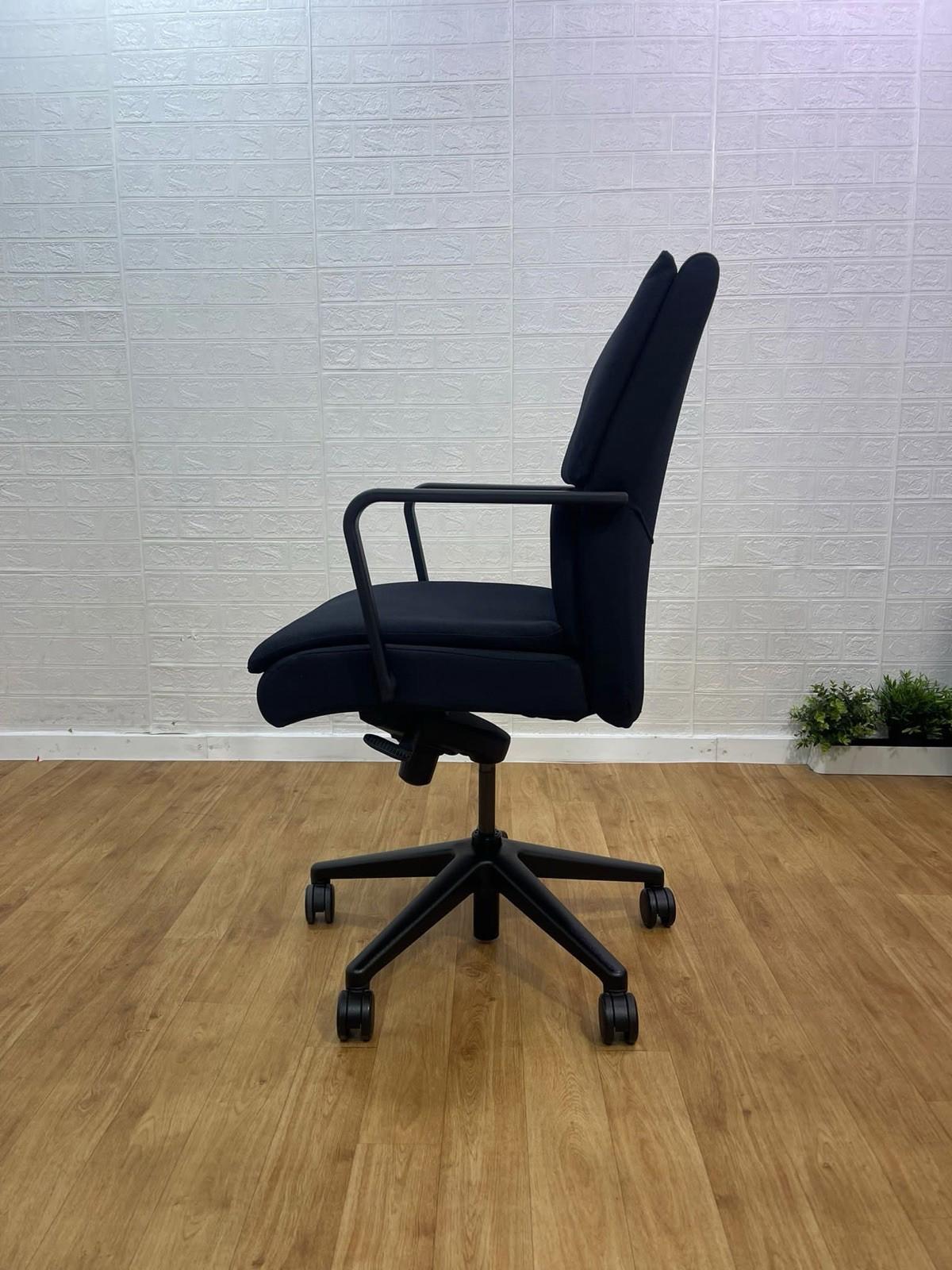 Keilhauer* Executive Padded Office Chair / Black / Excellent Con -UK Delivery