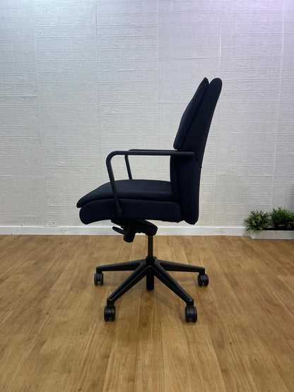 Keilhauer* Executive Padded Office Chair / Black / Excellent Con -UK Delivery