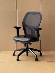 Back Leather Office Chair , Lumbar Support, Leather (Many Available) UK Delivery