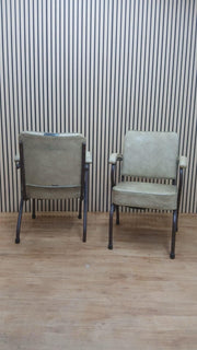 Vintage Shaw armchair - Genuine Leather