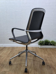 Dynamic Lucia Executive Office Chair Seat Height, Back Recline