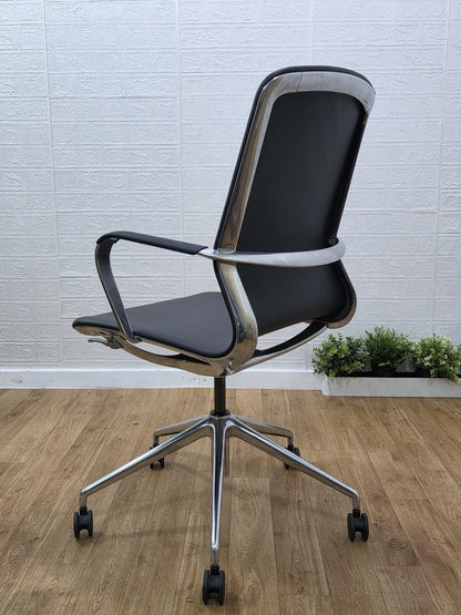Dynamic Lucia Executive Office Chair Seat Height, Back Recline