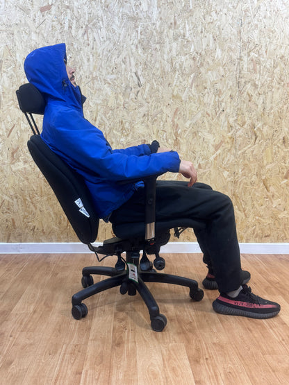 Customised Adapt by Ergochair, Posture Seating Shape with Flex-front adjustable seat depth Ultra Loaded Chair