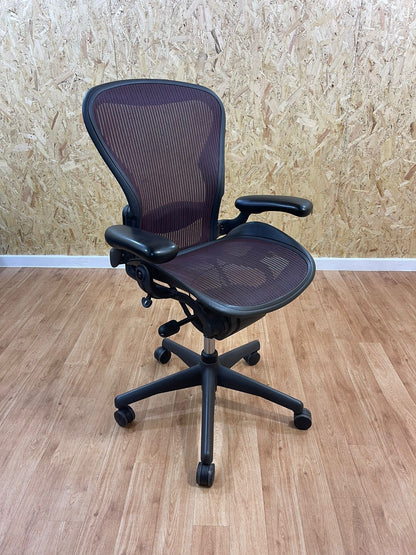 Herman Miller Aeron CLASSIC chairs FULL SPEC / Front Tilt /Extended Height size B