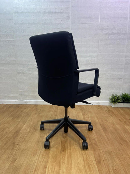 Keilhauer* Executive Padded Office Chair / Black / Excellent Con -UK Delivery