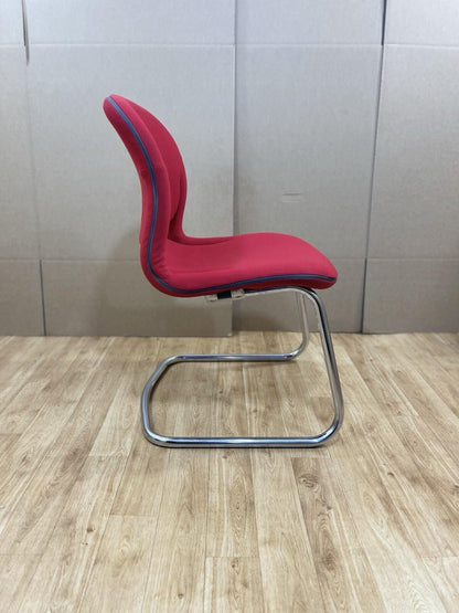 Herman Miller Equa Chairs / 10+ Available - Red ,Chrome Frame - UK DELIVERY