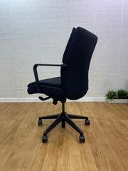 Keilhauer* Executive Padded Office Chair / Black / Excellent Con -UK Delivery