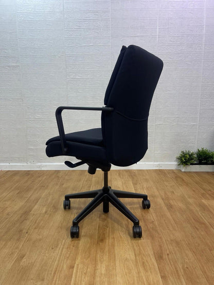 Keilhauer* Executive Padded Office Chair / Black / Excellent Con -UK Delivery