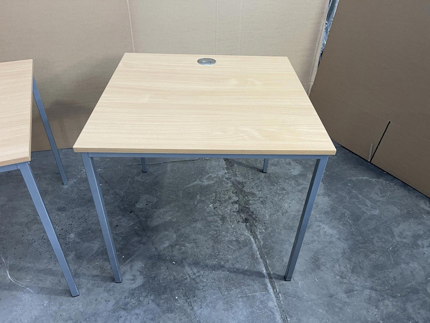 Solid Stackable Office Tables - CAN DELIVER