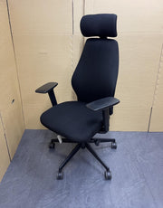 Ergonomic Fully Adjustable Ergonomic Office Chair , 4D Armrests - UK Delivery
