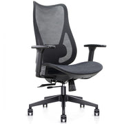 Mala ergonomic high back task chair with adjustable lumbar support