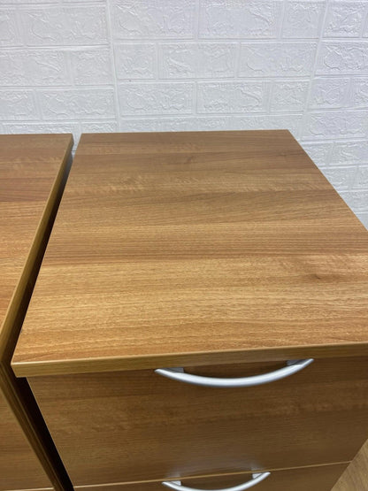 Walnut filling cabinet with draws - CAN DELIVER LOCAL