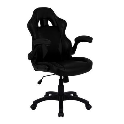 Predator Ergonomic Gaming Chair with Folding Arms and Lumbar Support
