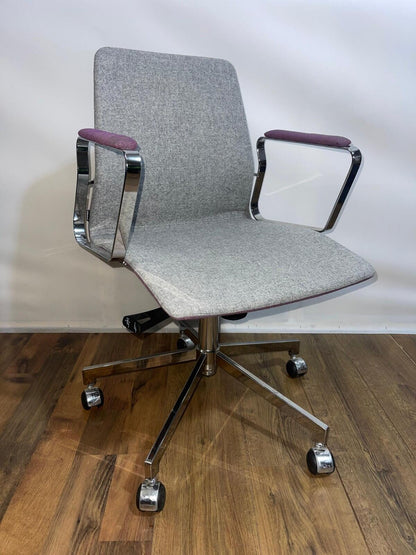 Pilot Low Swivel Chair  With Low Back  Rrp 1087