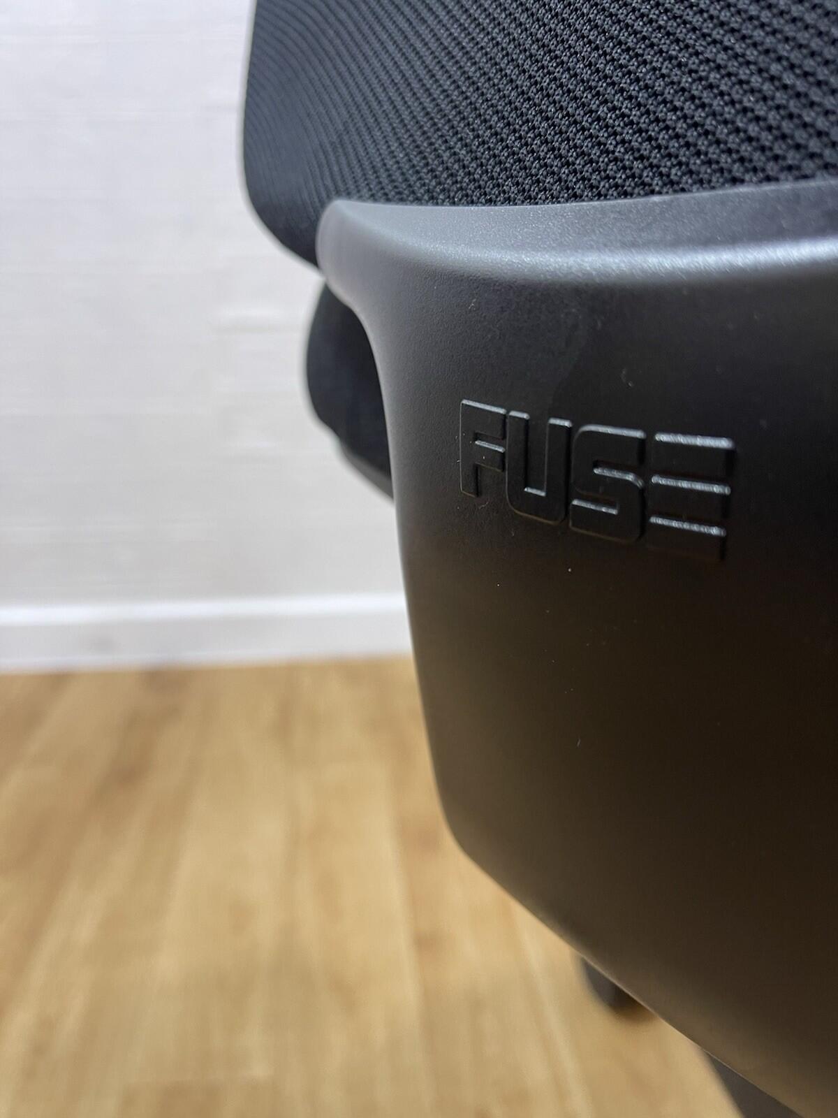 Senator Fuse Adjustable Office Chair / Black / 4D Armrest - UK Delivery