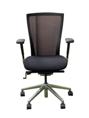 Techo Sidiz T50 Ergonomic Office Chair – Mesh Back Fabric Seat Operator Chair