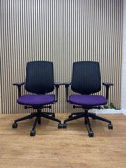 Senator Clipper Office Chair – Mesh Back Task Chair with Adjustable Arms