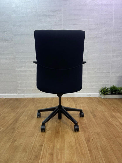 Keilhauer* Executive Padded Office Chair / Black / Excellent Con -UK Delivery