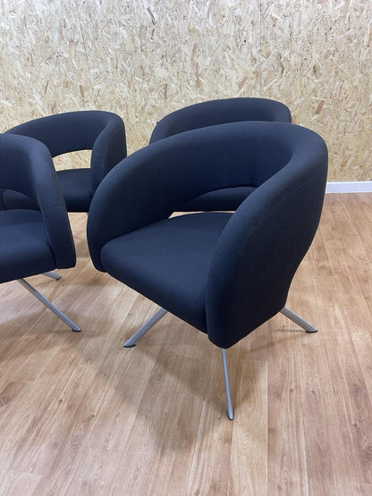 Boss Design Choo Reception/lounge Swivel Chairs - Set Of 4 - Can Deliver