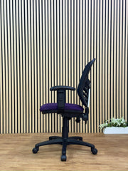 Fully adjustable operator office chairs - Medium back