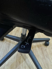 Ergohuman Enjoy* Operator Chair, Adjustable, Black Mesh- 4D Armrests-UK DELIVERY