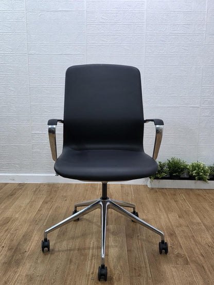 Dynamic Lucia Executive Office Chair Seat Height, Back Recline