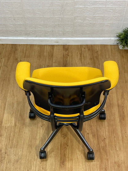 Humanscale Freedom Office Chair In Yellow Fabric