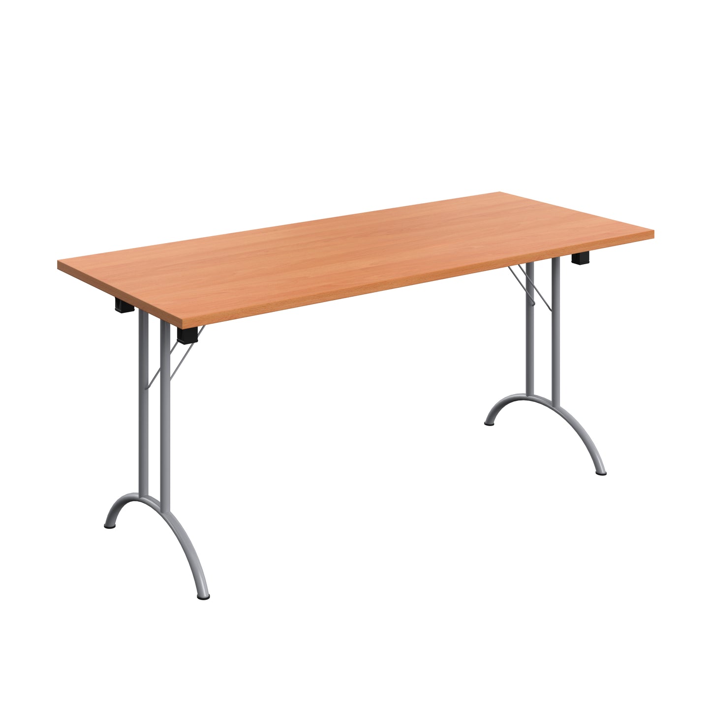 Aztec|Union|Folding Table (FSC)|Rectangular|1600x700|Silver/Nova Oak
